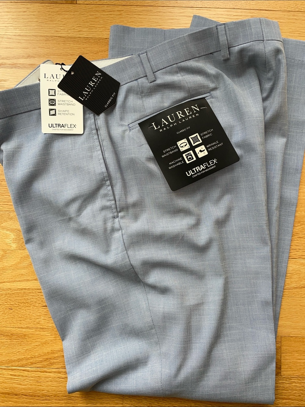 NWT Lauren Ralph Lauren ultraflex classic fit men’s dress pants